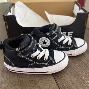 Converse Black & White Kids High Top Sneakers